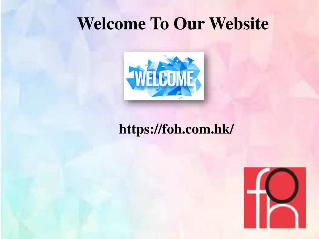 welcome to our website