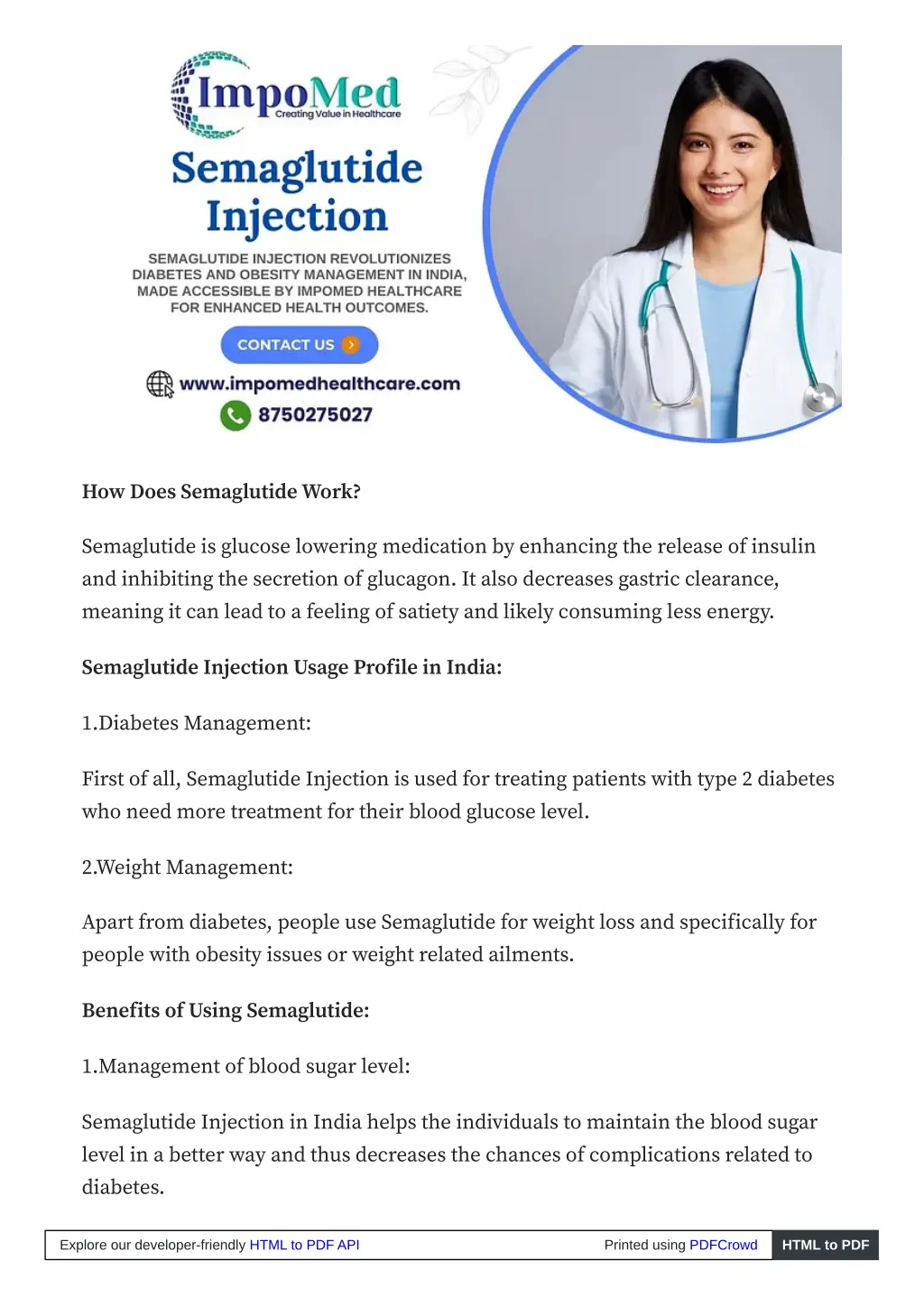 how does semaglutide work