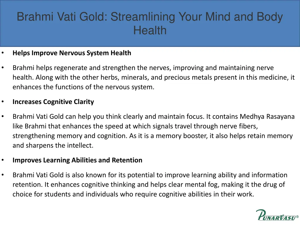 brahmi vati gold streamlining your mind and body 3