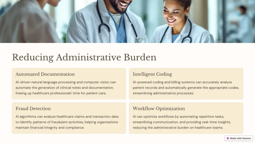 reducing administrative burden