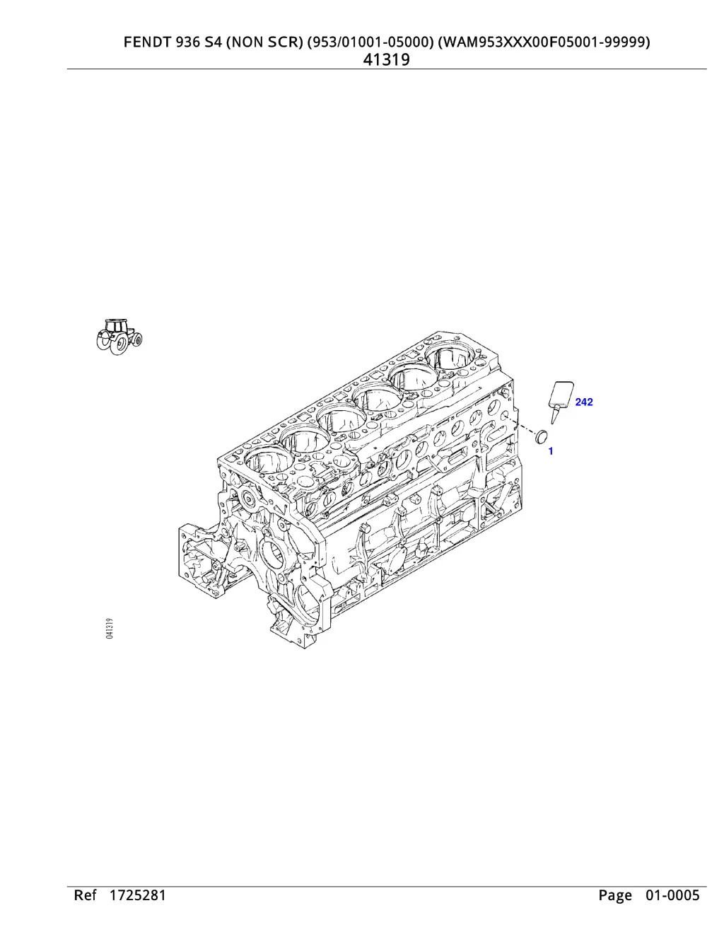 fendt 936 s4 non scr 953 01001 05000 4