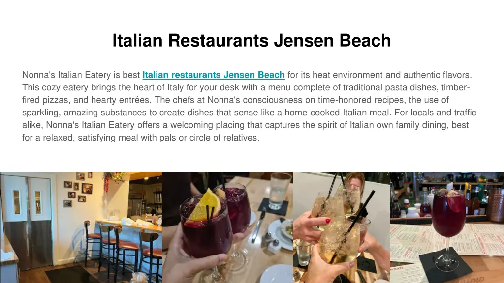 italian restaurants jensen beach