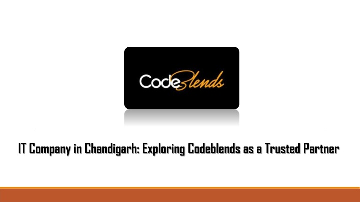 it company in chandigarh exploring codeblends