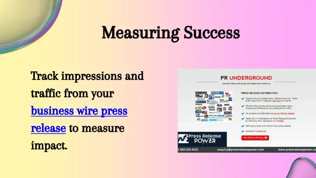 measuring success