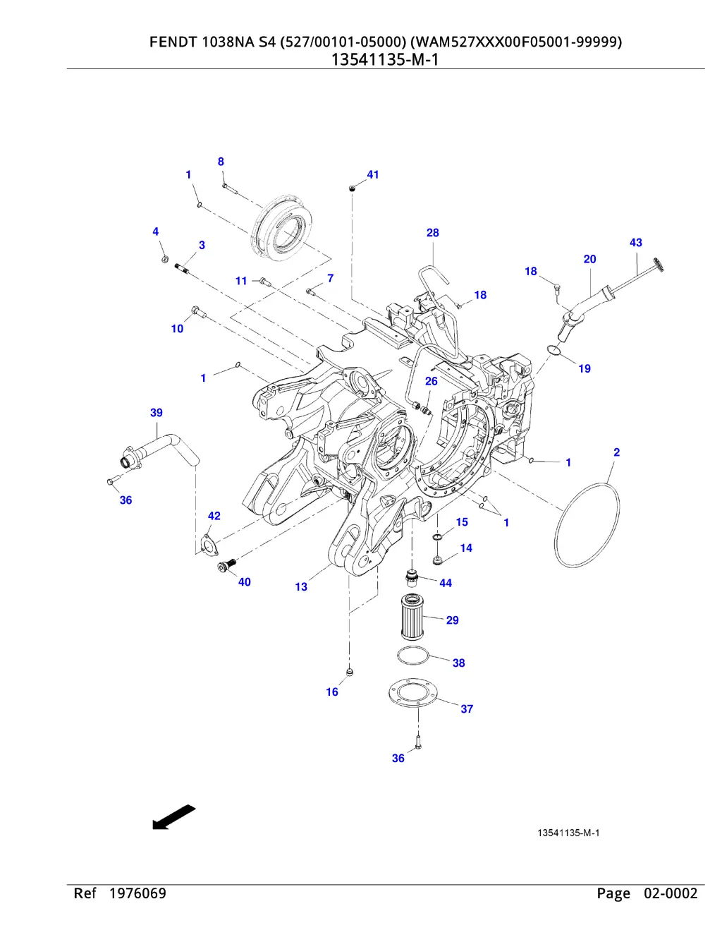 fendt 1038na s4 527 00101 05000 wam527xxx00f05001 7