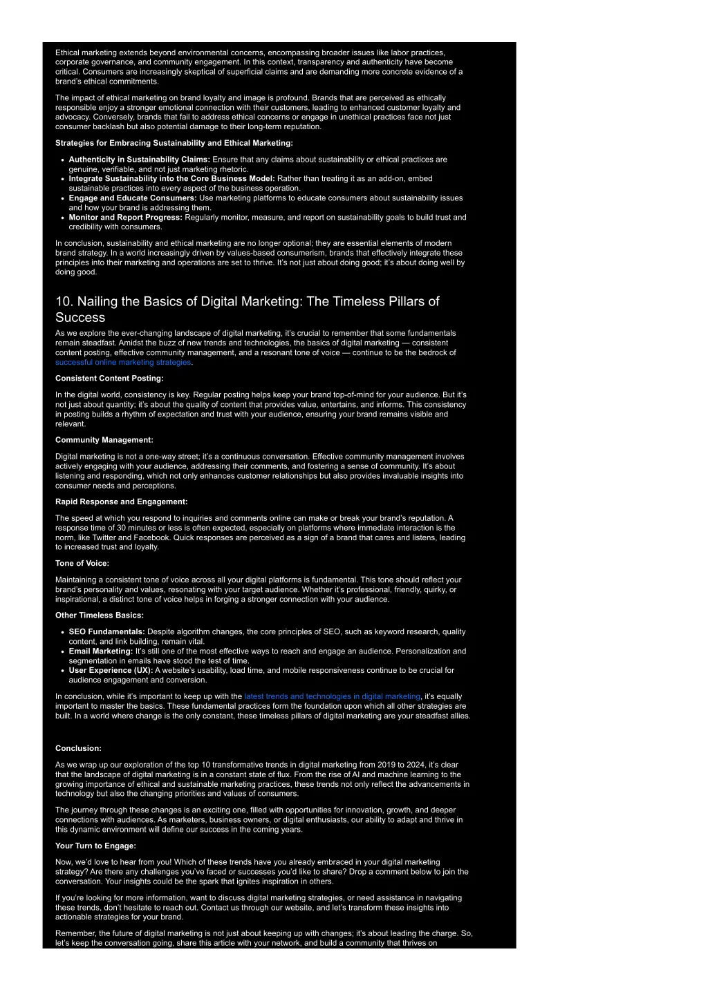 ethical marketing extends beyond environmental