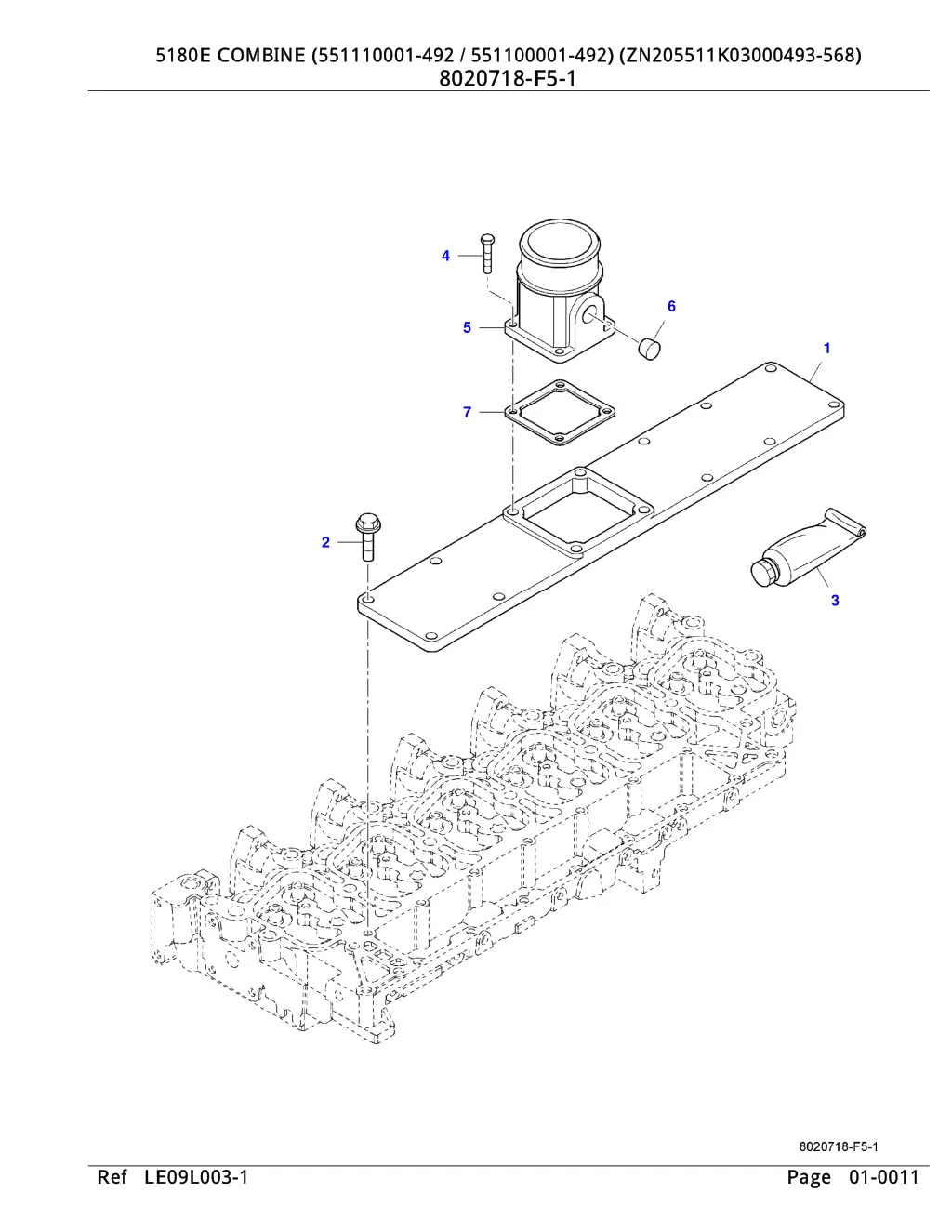 5180e combine 551110001 492 551100001 10