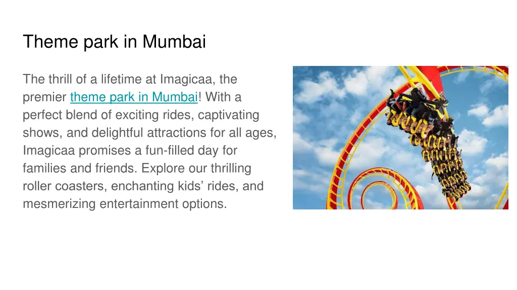 theme park in mumbai