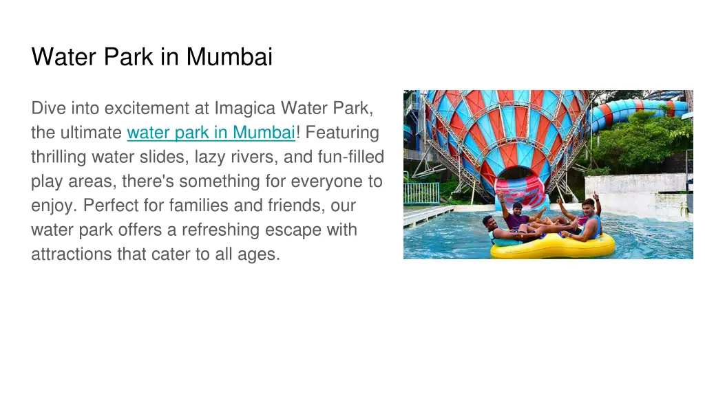 water park in mumbai