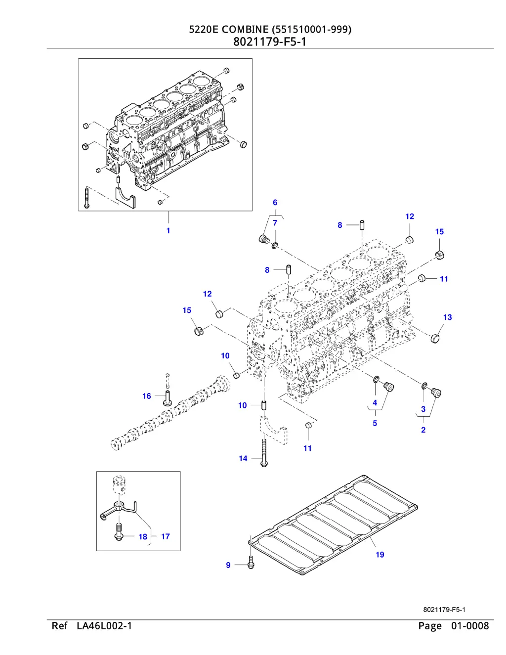 5220e combine 551510001 999 5220e combine 7