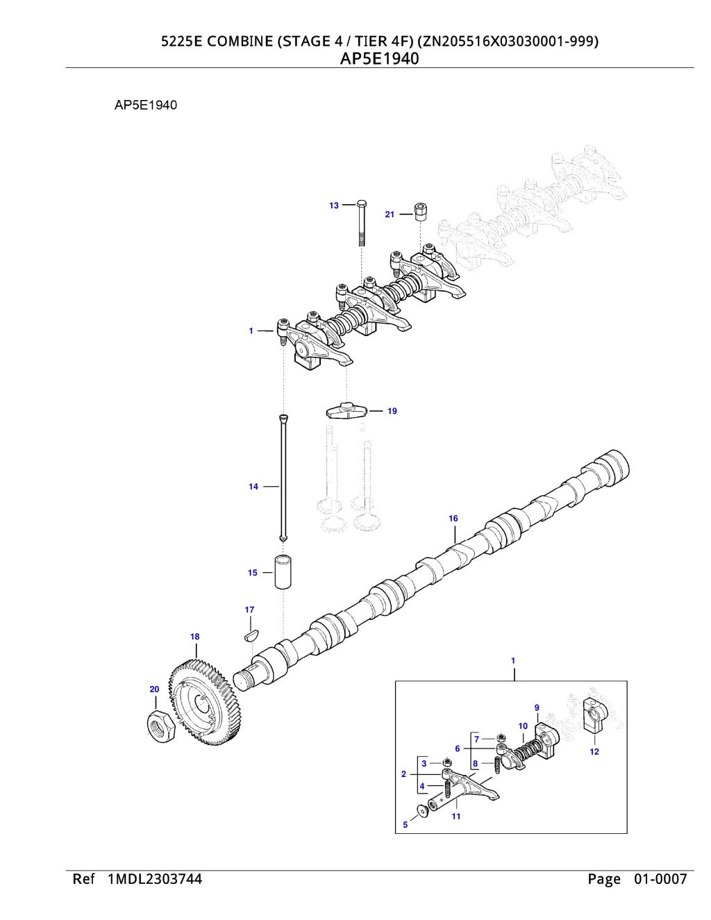 5225e combine stage 4 tier 4f zn205516x03030001 5