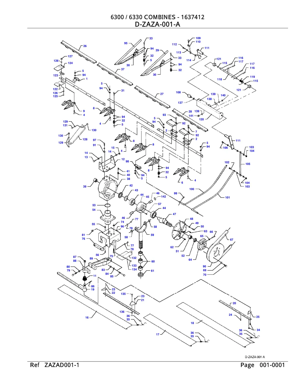 6300 6330 combines 1637412 6300 6330 combines