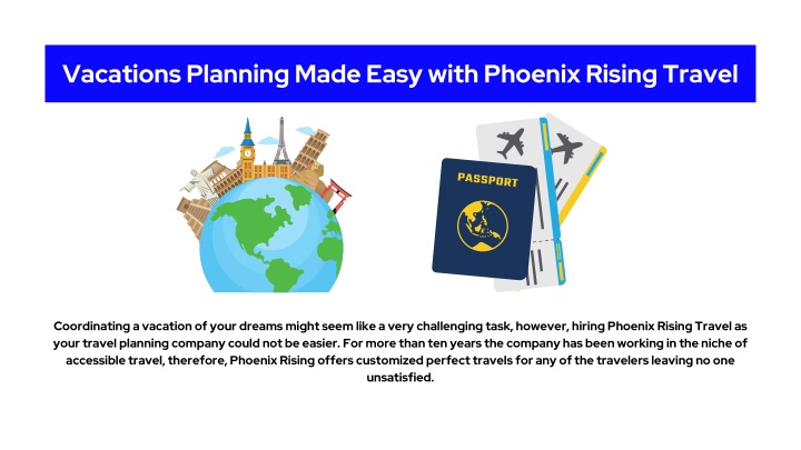 vacations planning made easy with phoenix rising