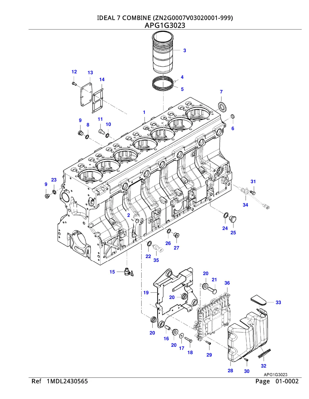 ideal 7 combine zn2g0007v03020001 999 ideal 1