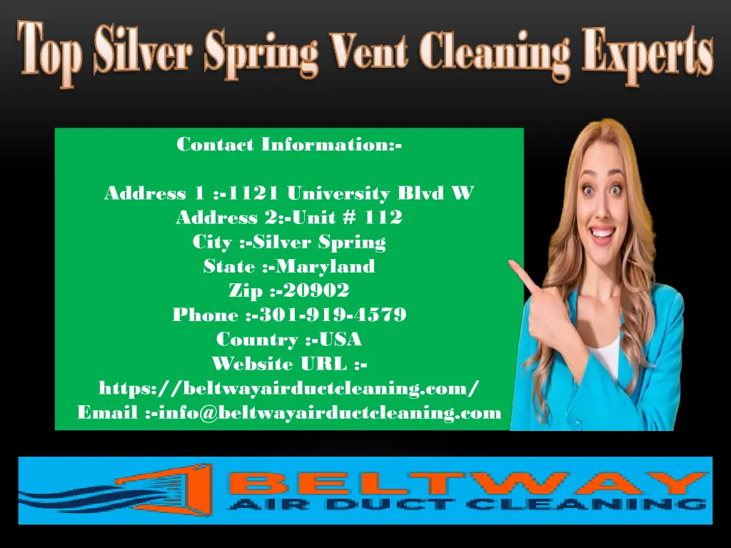 top silver spring vent cleaning experts 4