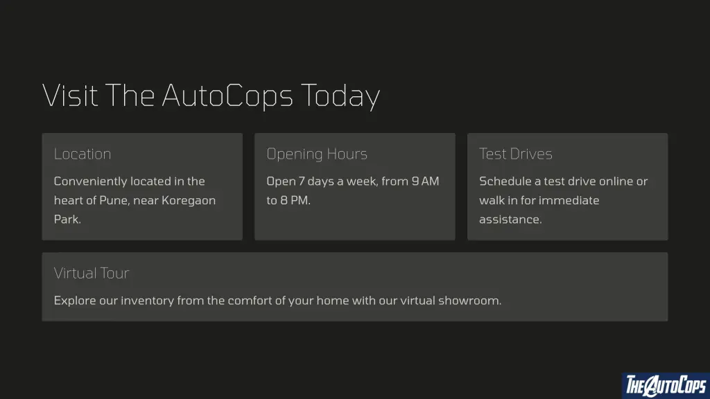 visit the autocops today