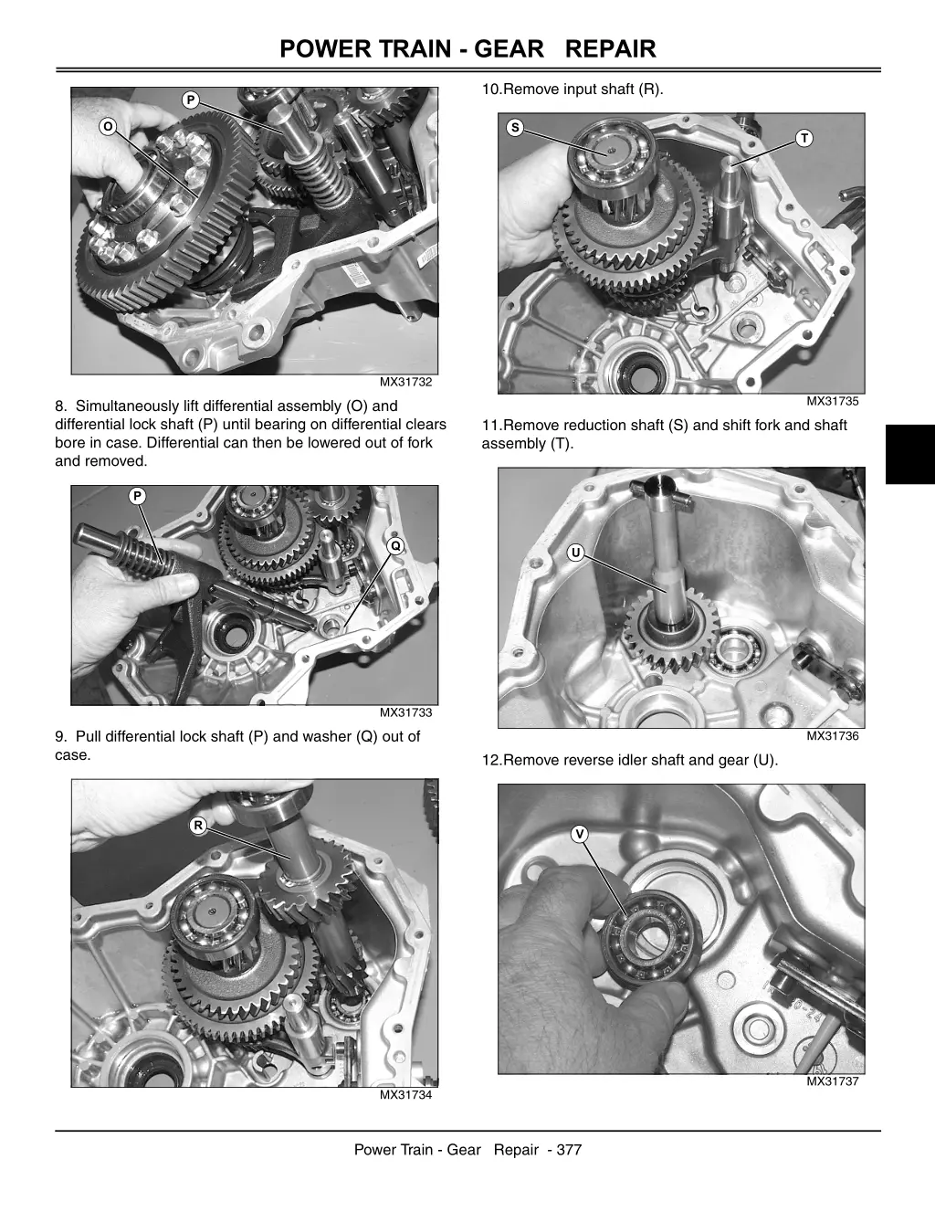 power train gear repair 6