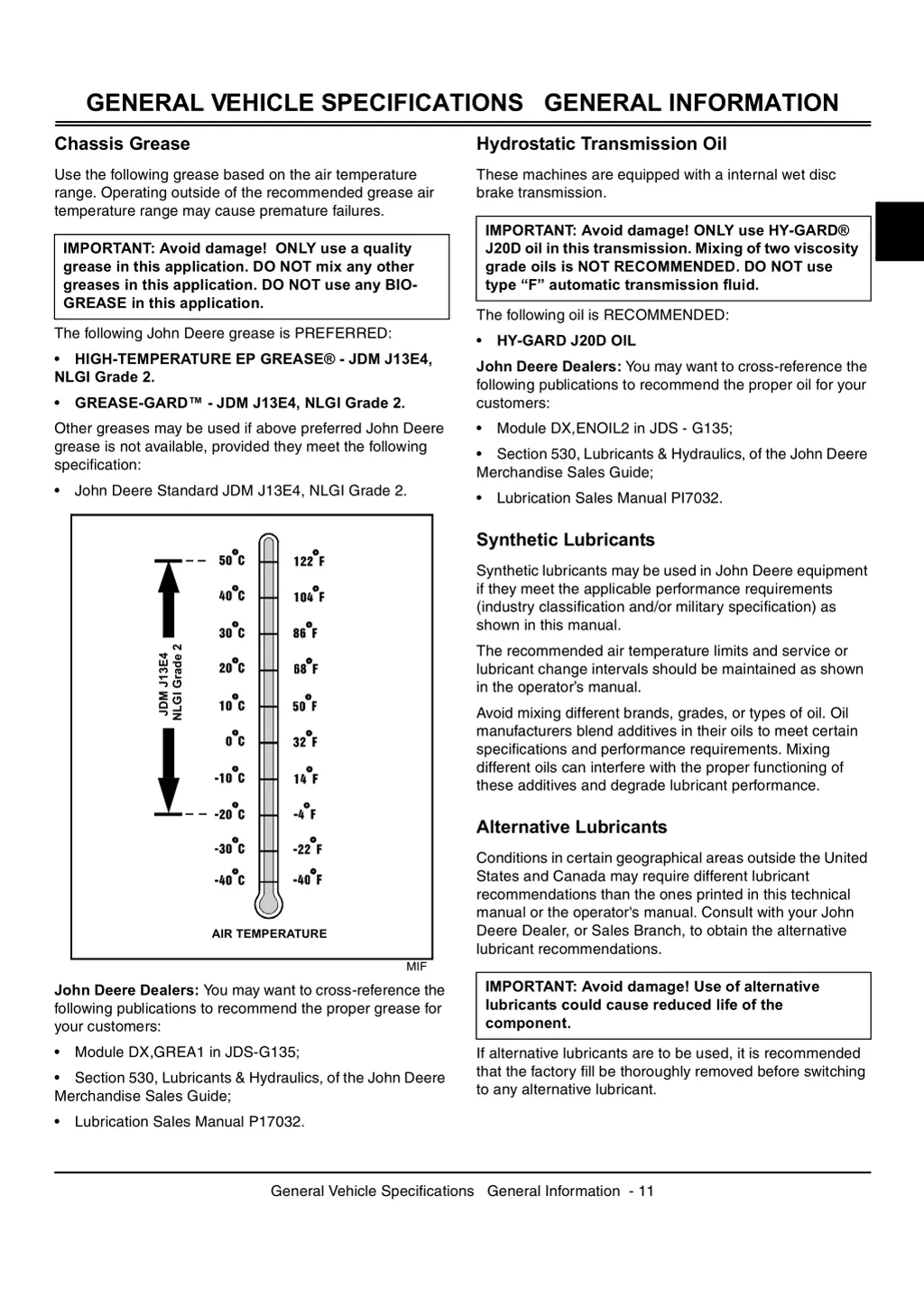 general vehicle specifications general information 2