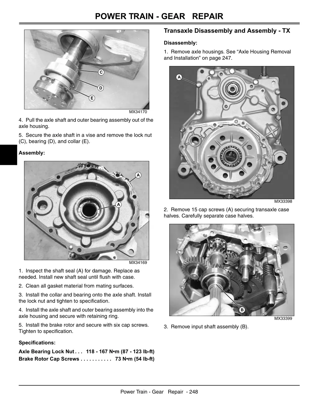 power train gear repair 10