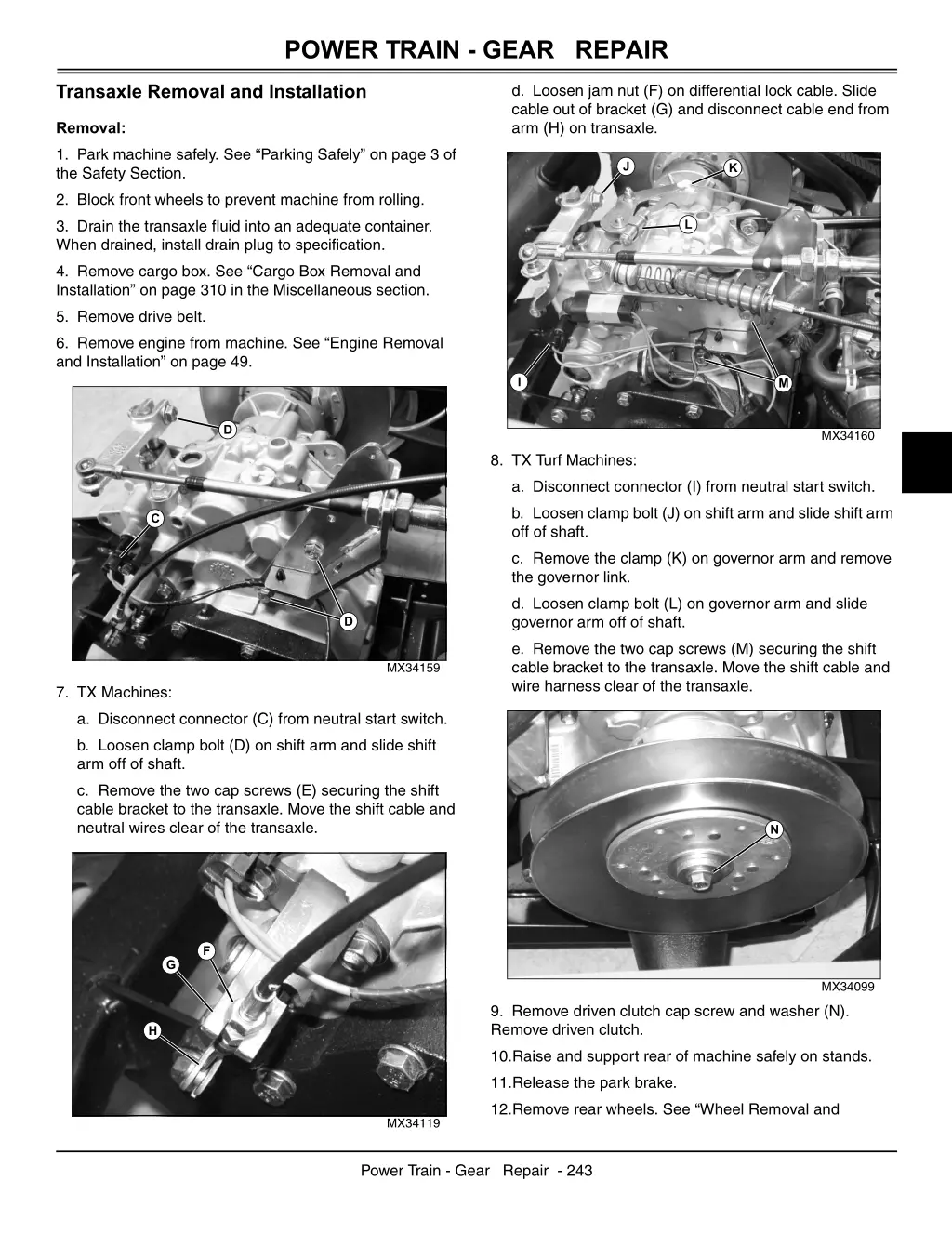 power train gear repair 5