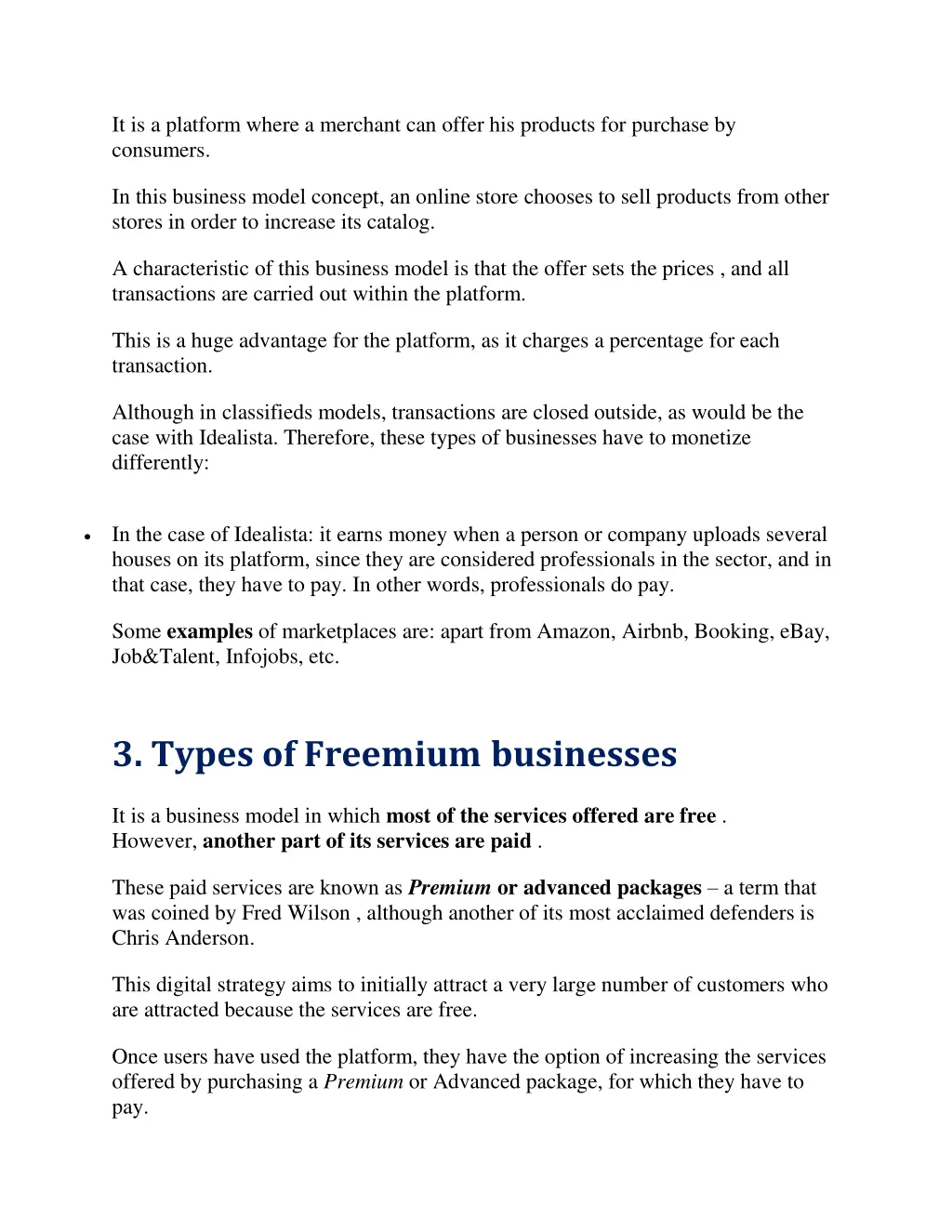 it is a platform where a merchant can offer