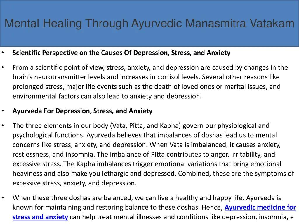 mental healing through ayurvedic manasmitra 1