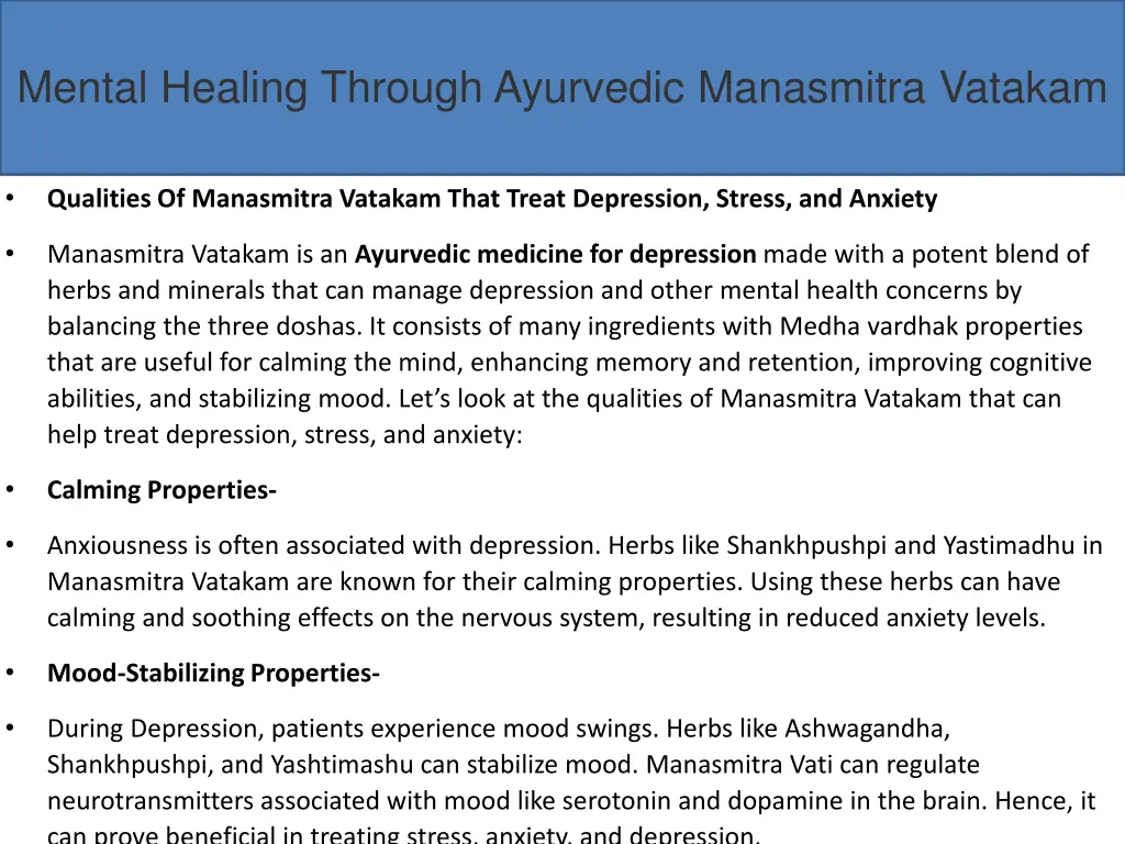 mental healing through ayurvedic manasmitra 2