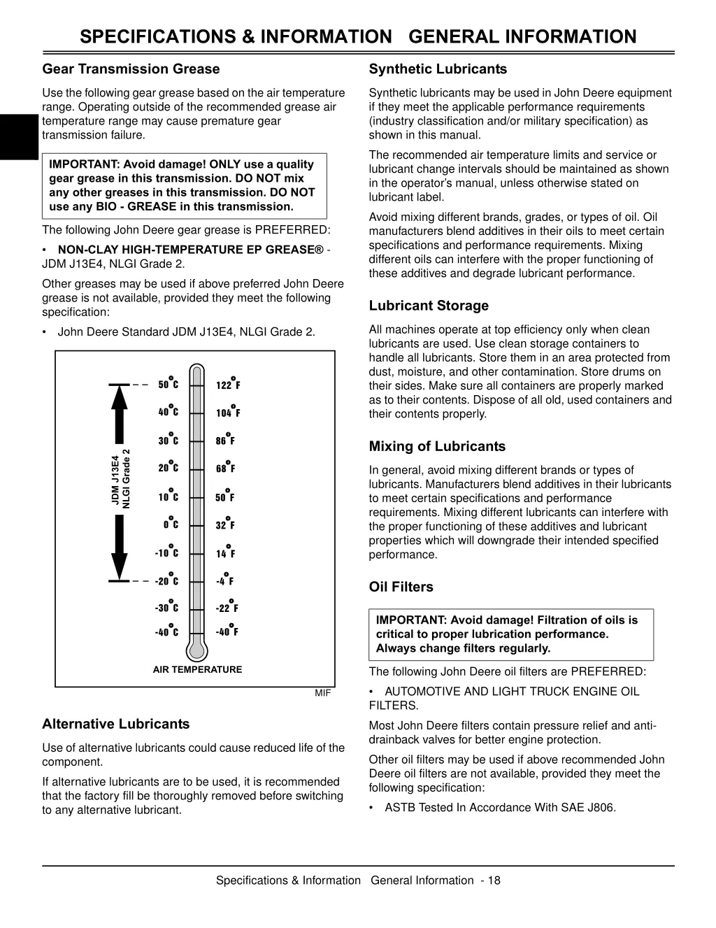 specifications information general information 4