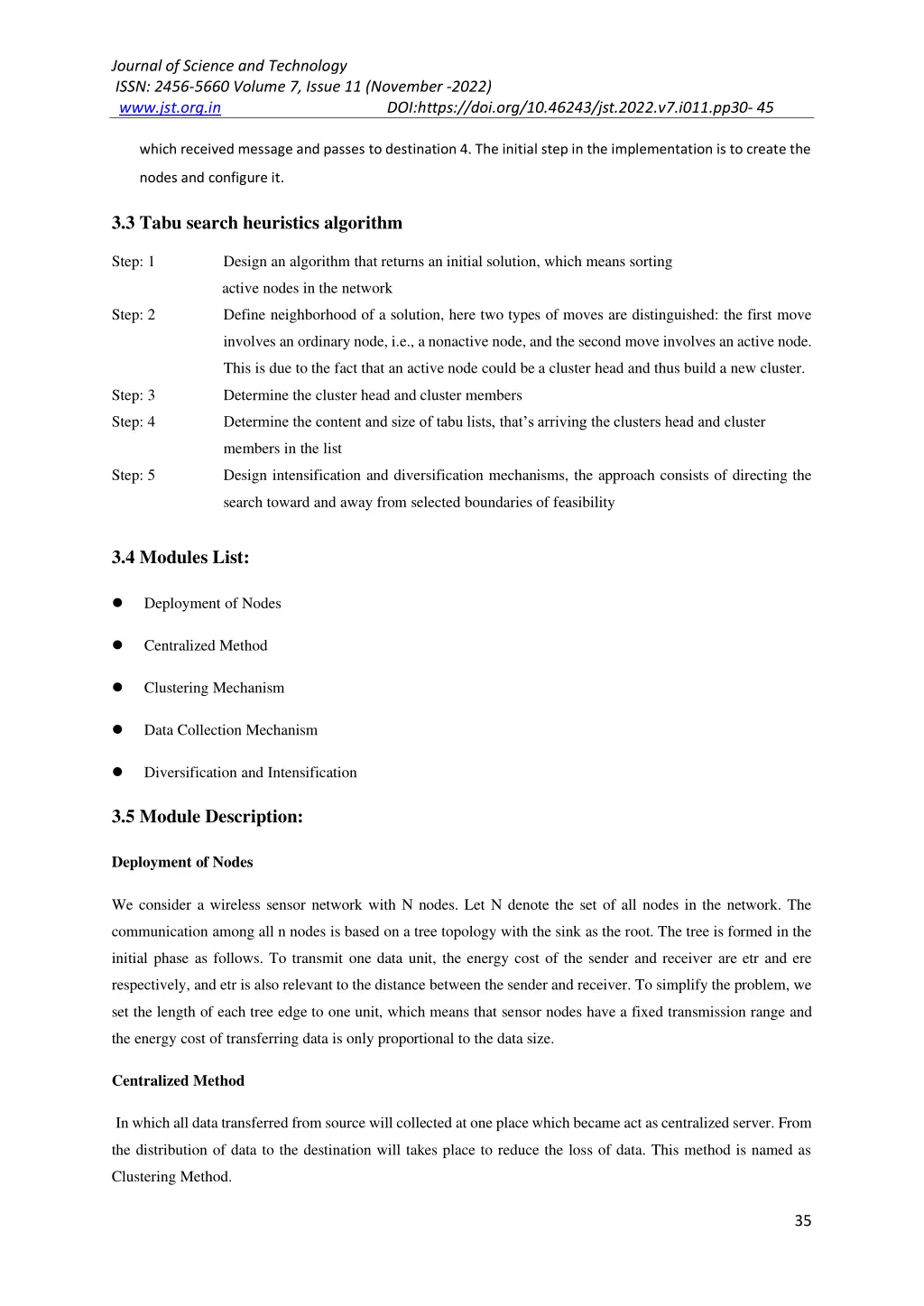 journal of science and technology issn 2456 5660 5