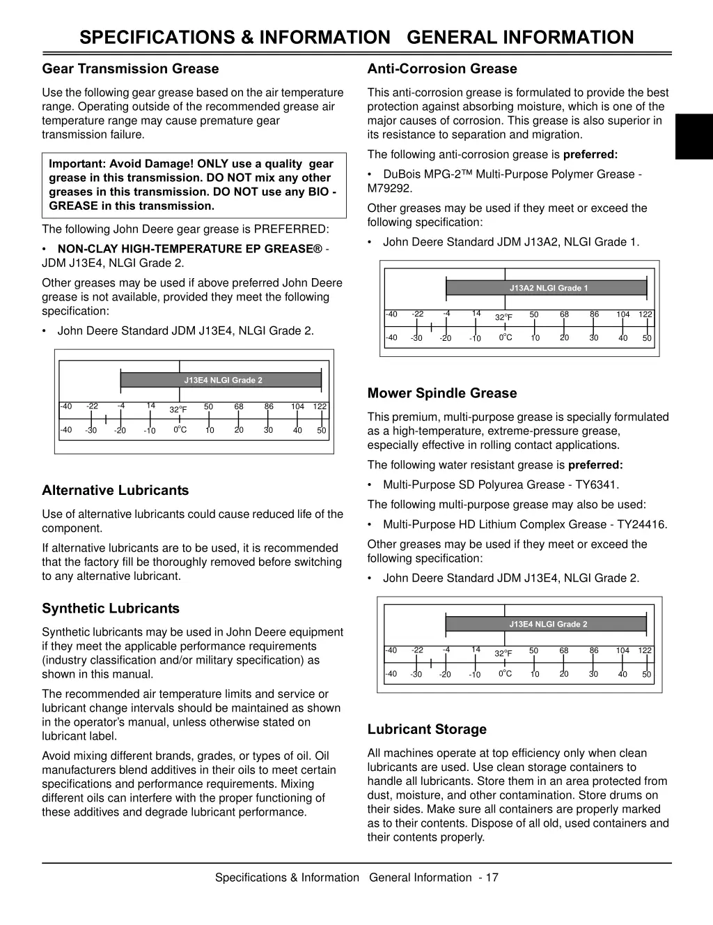 specifications information general information 3