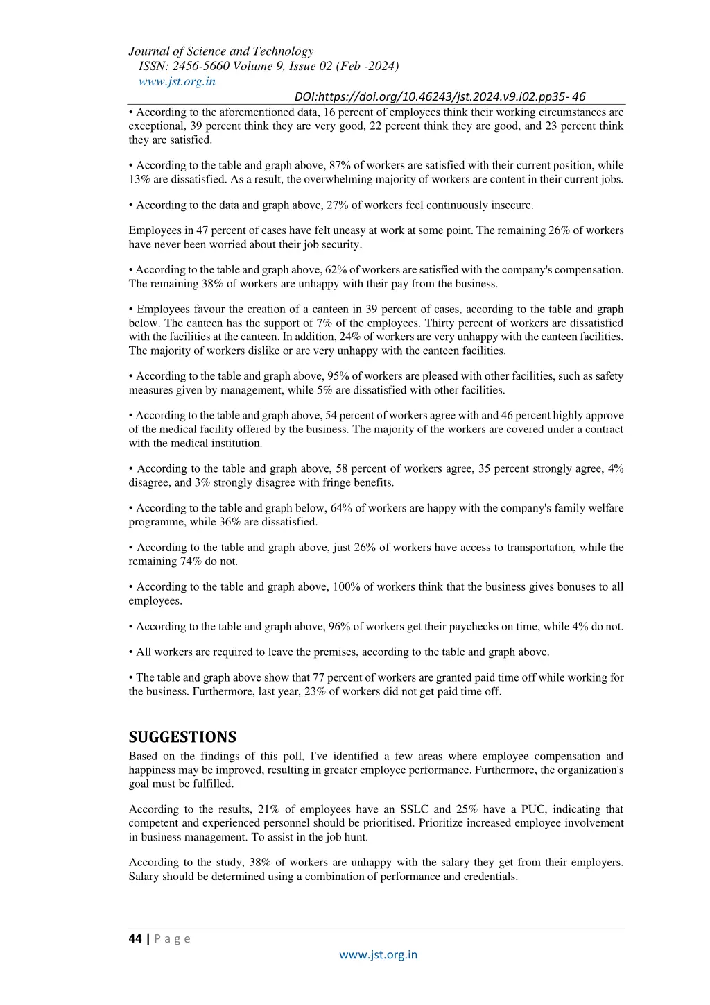 journal of science and technology issn 2456 5660 9