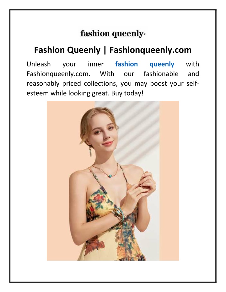 fashion queenly fashionqueenly com