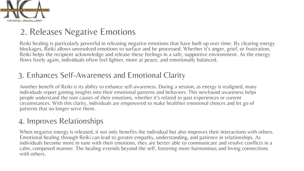 2 releases negative emotions