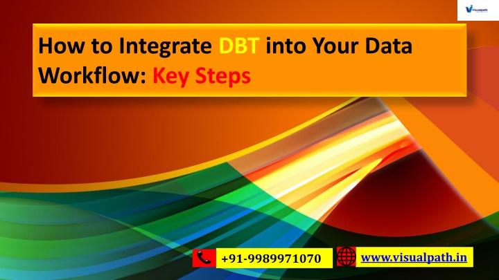 how to integrate dbt into your data workflow