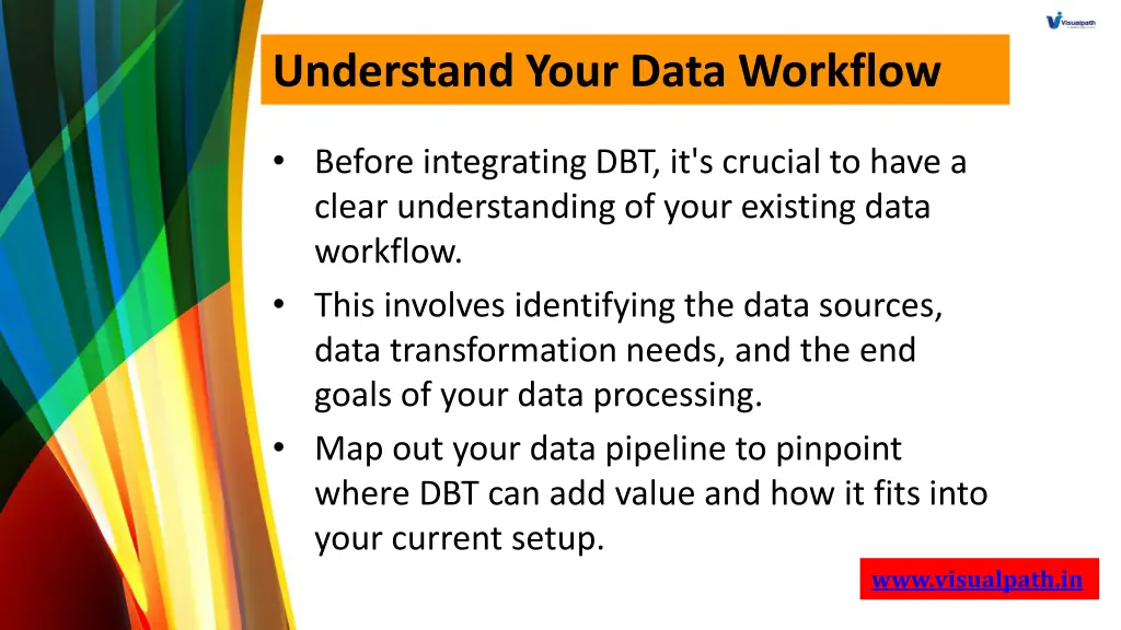 understand your data workflow