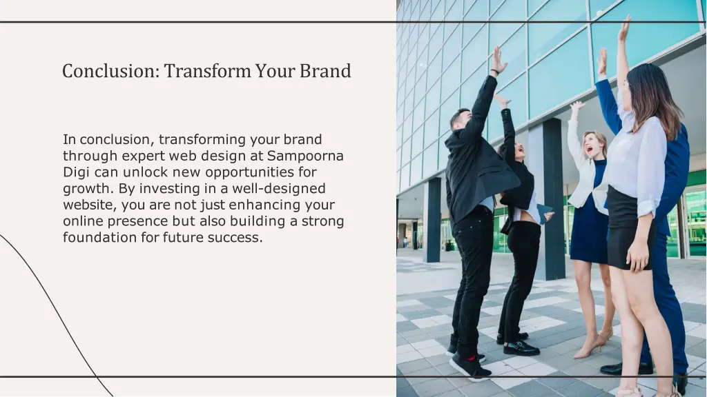 conclusion transform your brand