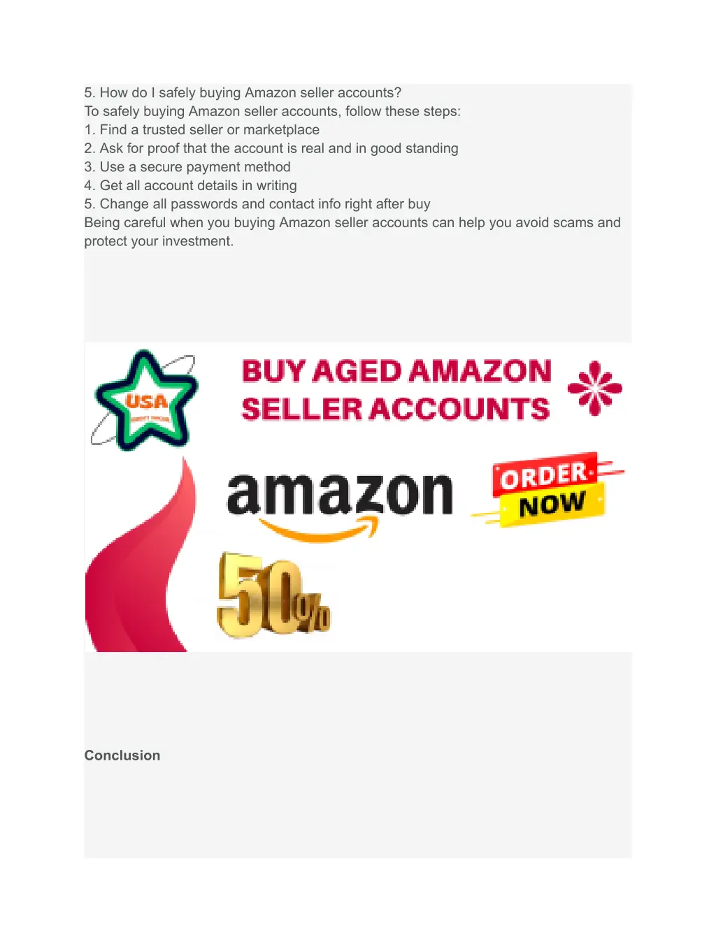 5 how do i safely buying amazon seller accounts