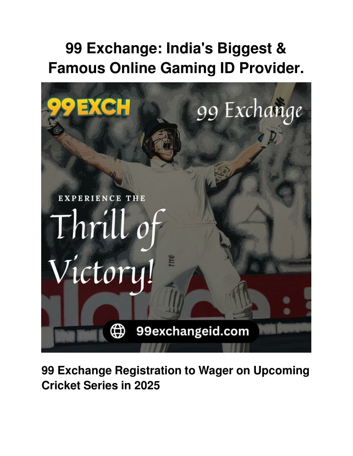 99 exchange india s biggest famous online gaming