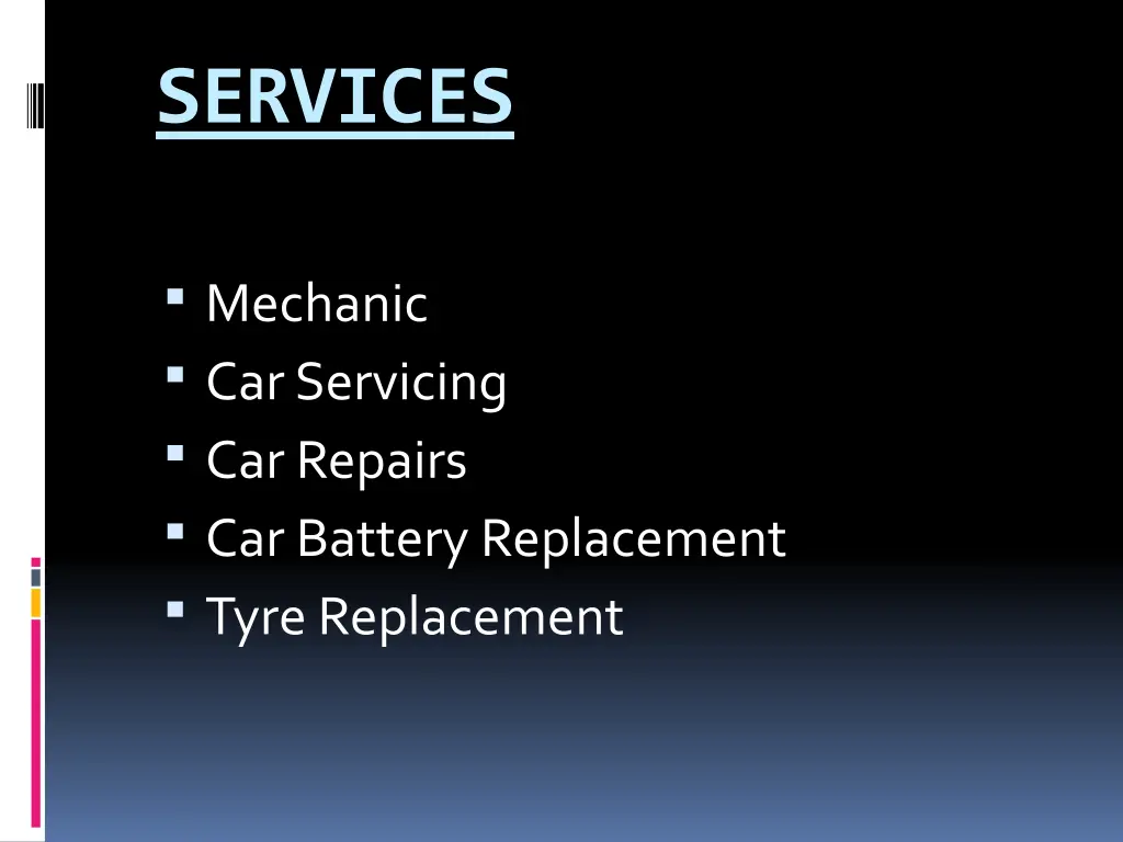 services