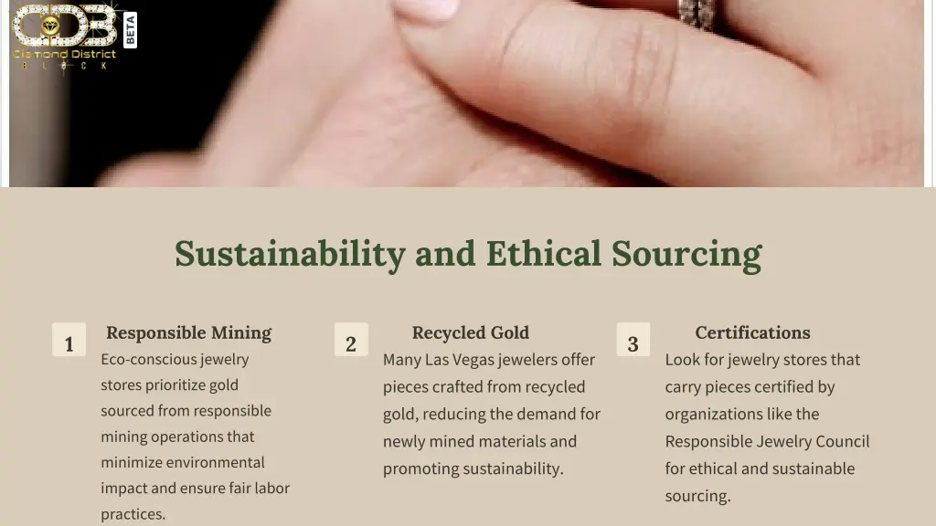 sustainability and ethical sourcing