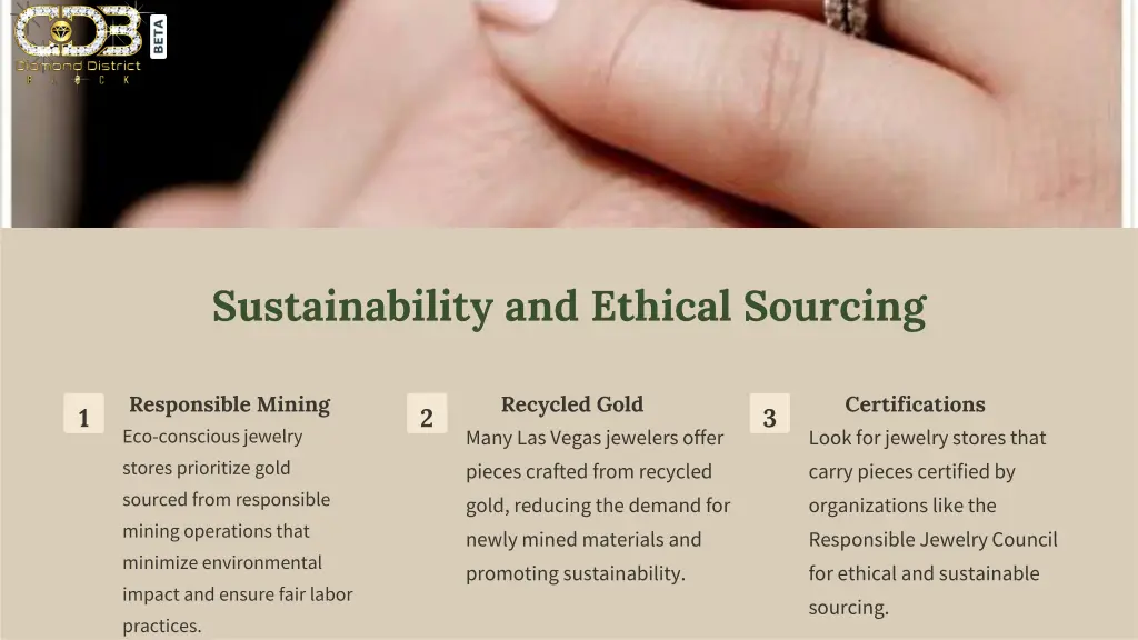 sustainability and ethical sourcing