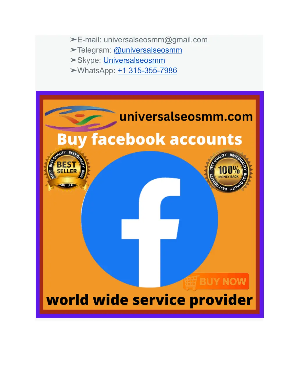 e mail universalseosmm@gmail com telegram 1