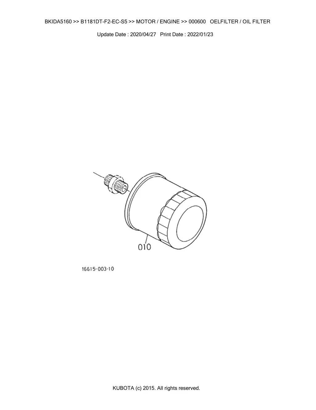 bkida5160 b1181dt f2 ec s5 motor engine 000600