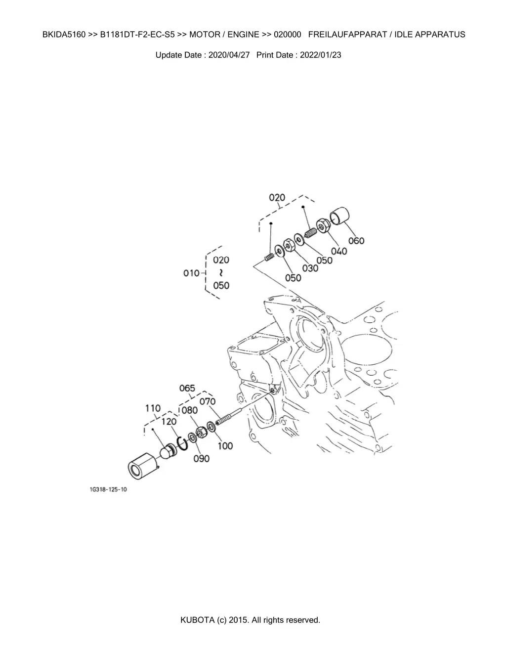 bkida5160 b1181dt f2 ec s5 motor engine 020000