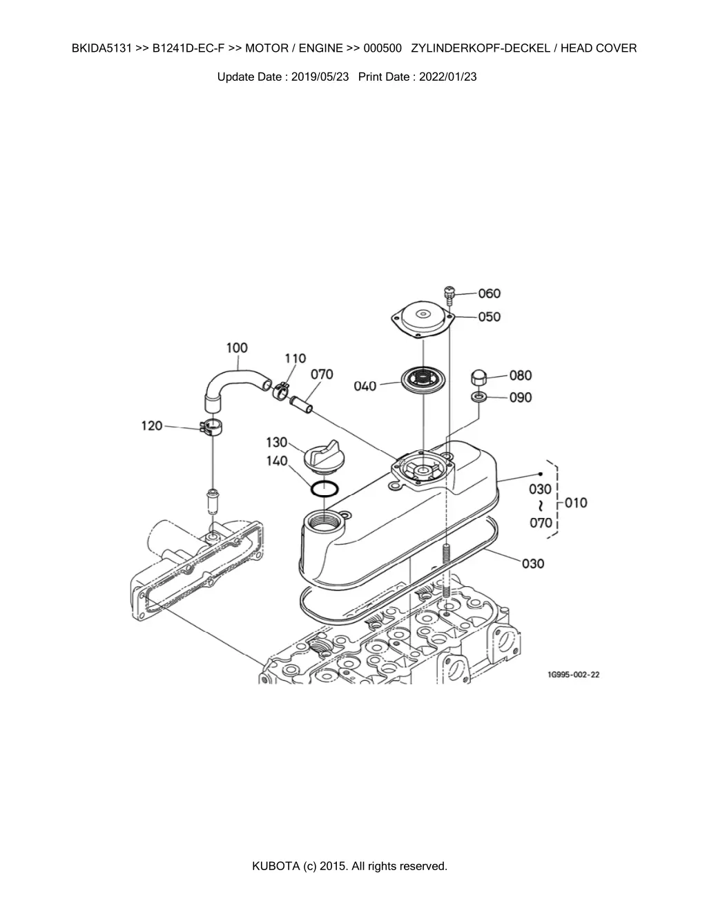 bkida5131 b1241d ec f motor engine 000500