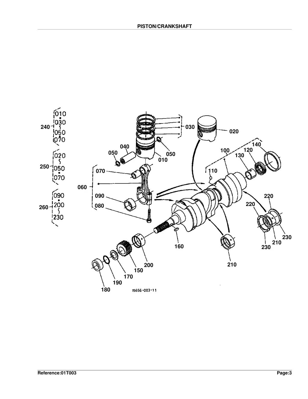 piston crankshaft