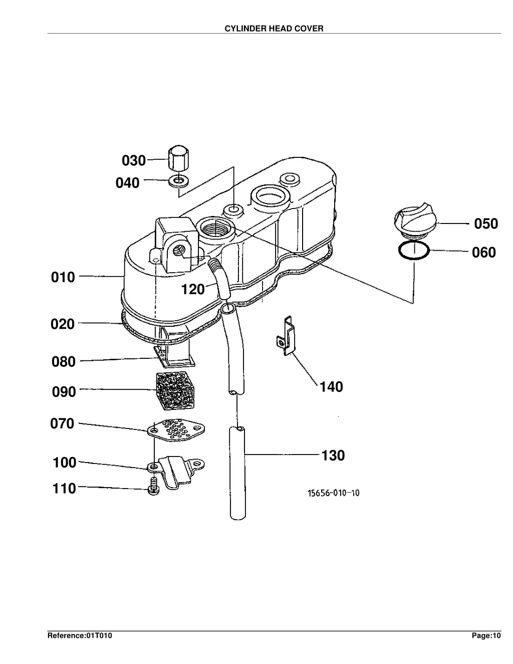 cylinder head cover