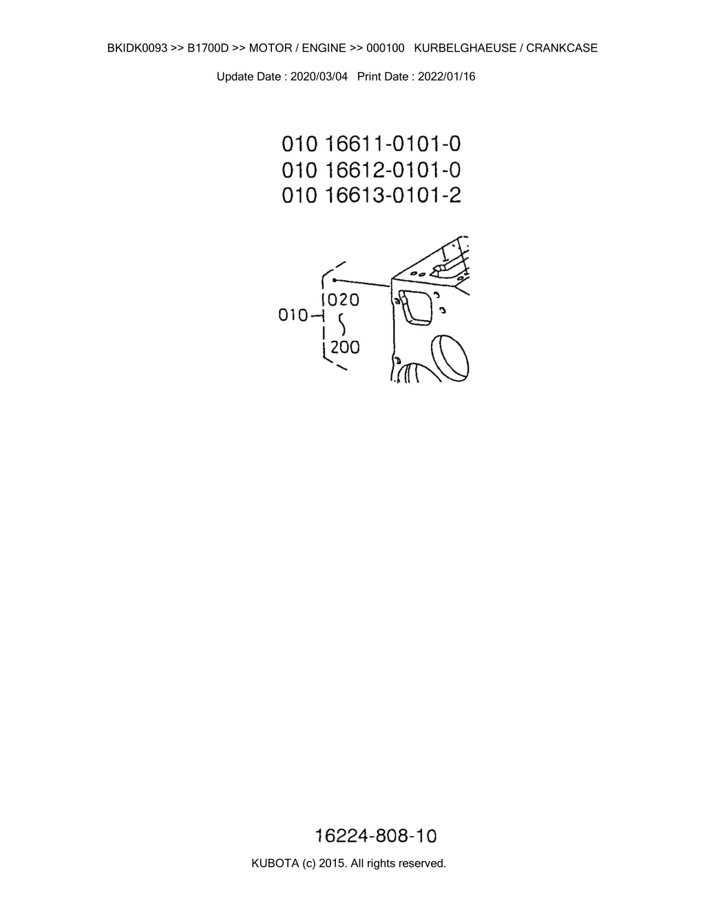 bkidk0093 b1700d motor engine 000100 3