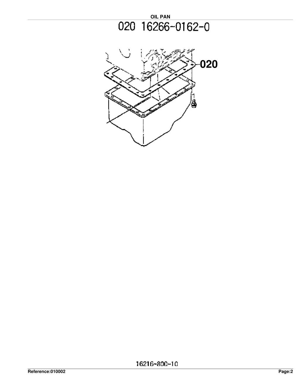 oil pan 1