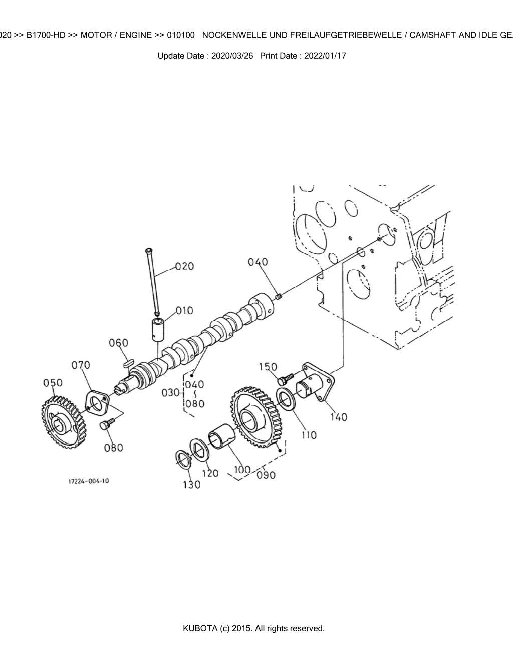 bkida0020 b1700 hd motor engine 010100